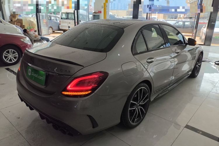 Used Mercedes-Benz C-Class AMG 2019 AMG C 43 4MATIC Rear Right 45 Deg