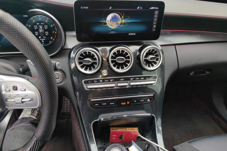 Used Mercedes-Benz C-Class AMG 2019 AMG C 43 4MATIC Audio And AC Panel