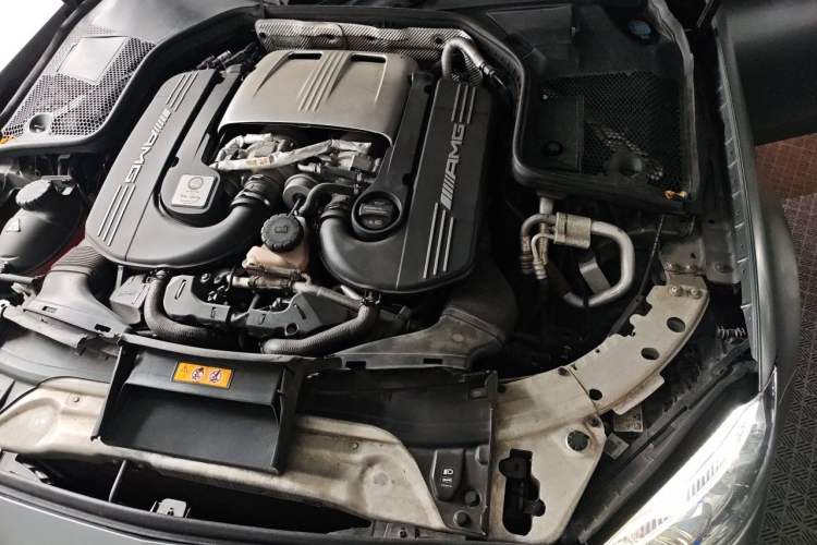 Used Mercedes-Benz C-Class AMG 2019 AMG C 63 Engine Bay Left