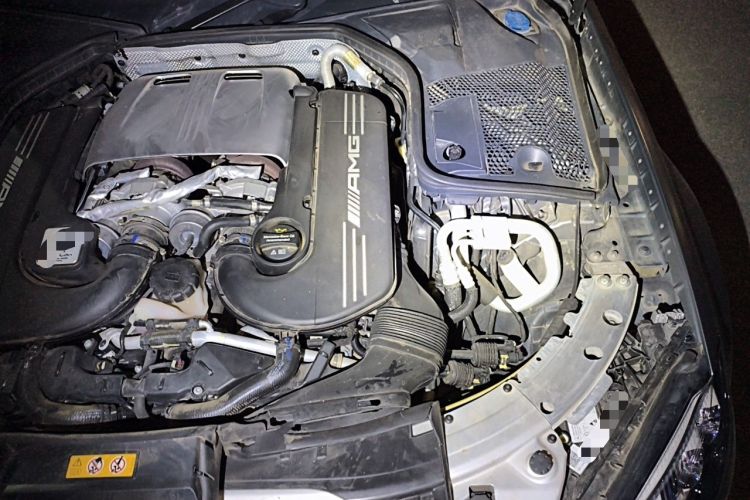 Used Mercedes-Benz C-Class AMG 2019 AMG C 63 Engine Bay Left