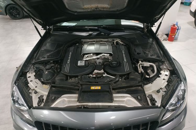 Used Mercedes-Benz C-Class AMG 2019 AMG C 63 Coupe Engine Bay