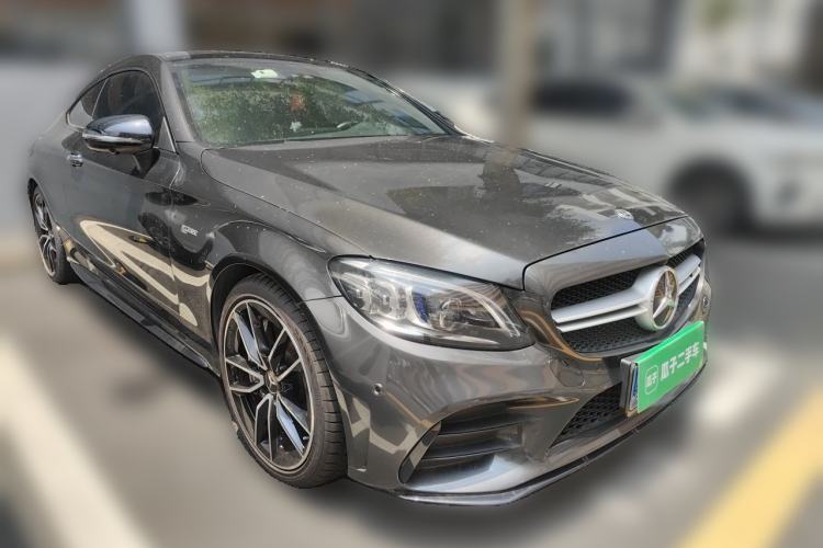 Used Mercedes-Benz C-Class AMG 2019 AMG C 43 4MATIC Coupe Front Right 45 Deg