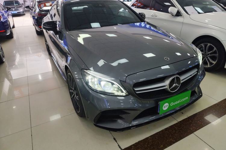 Used Mercedes-Benz C-Class AMG 2019 AMG C 43 4MATIC Coupe Front Right 45 Deg