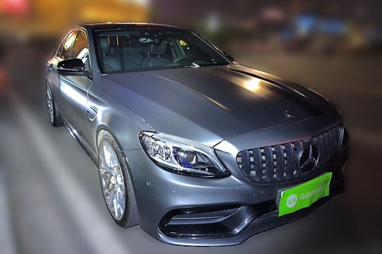 Used Mercedes-Benz C-Class AMG 2019 AMG C 63 Front Right 45 Deg