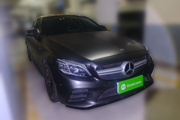 Used Mercedes-Benz C-Class AMG 2019 AMG C 43 4MATIC Coupe Front Right 45 Deg