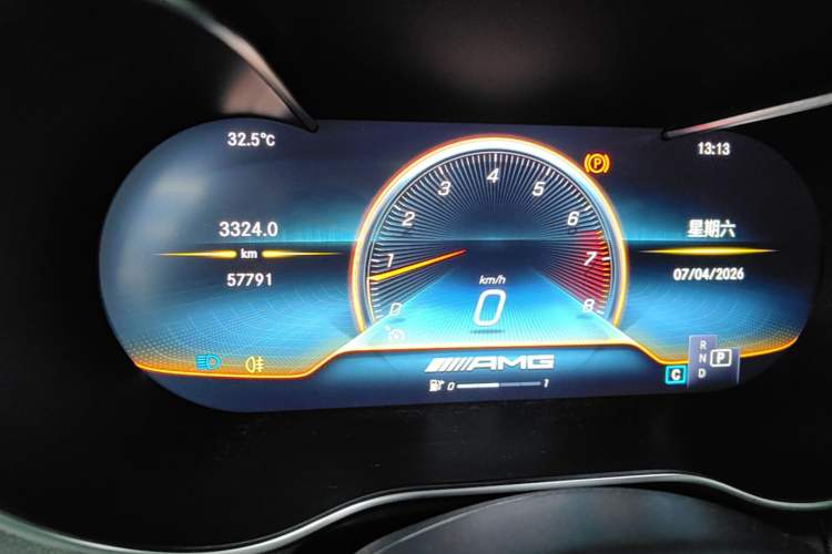 Used Mercedes-Benz C-Class AMG 2019 AMG C 43 4MATIC Coupe Instrument Cluster