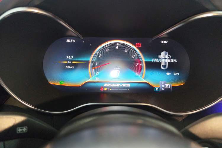 Used Mercedes-Benz C-Class AMG 2019 AMG C 43 4MATIC Coupe Instrument Cluster