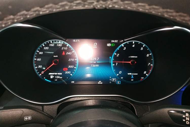 Used Mercedes-Benz C-Class AMG 2019 AMG C 63 Coupe Instrument Cluster