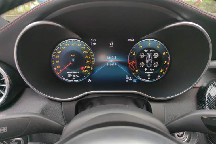Used Mercedes-Benz C-Class AMG 2019 AMG C 43 4MATIC Instrument Cluster