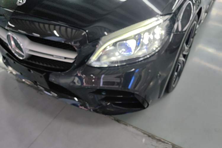 Used Mercedes-Benz C-Class AMG 2019 AMG C 43 4MATIC Coupe Left Front Headlight