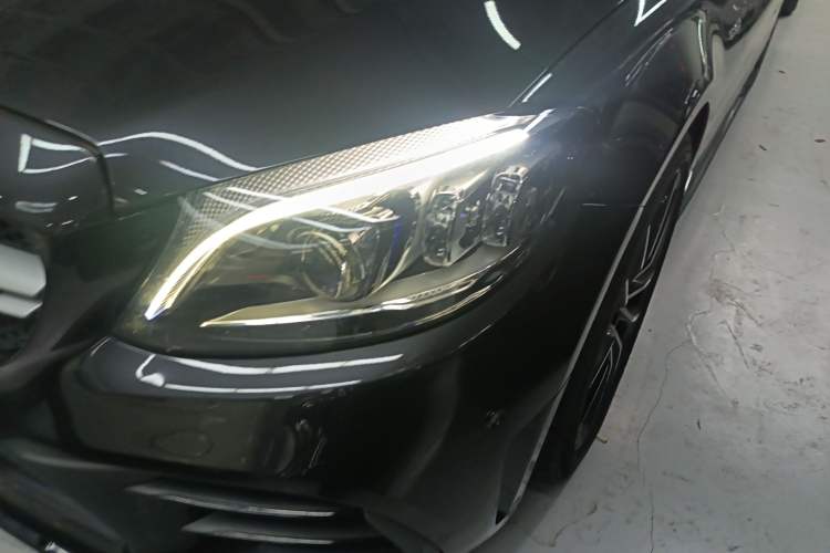 Used Mercedes-Benz C-Class AMG 2019 AMG C 43 4MATIC Coupe Left Front Headlight