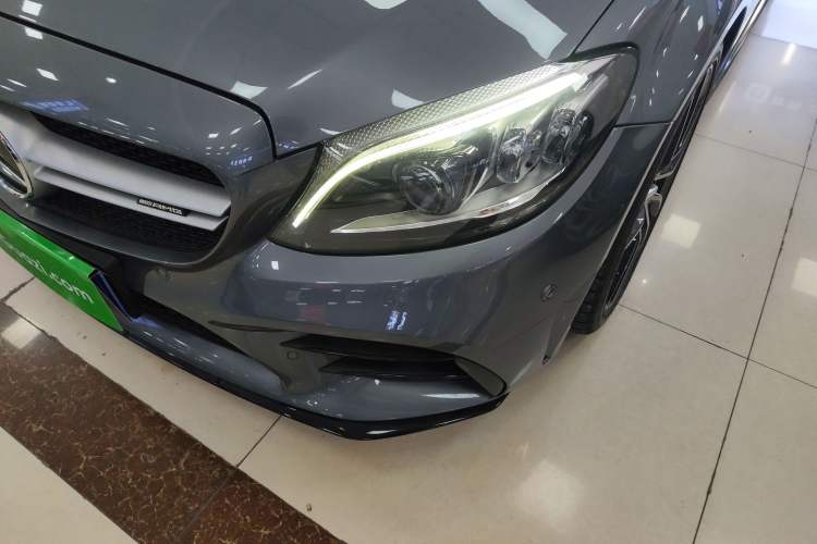 Used Mercedes-Benz C-Class AMG 2019 AMG C 43 4MATIC Coupe Left Front Headlight