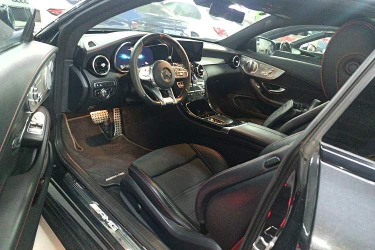Used Mercedes-Benz C-Class AMG 2019 AMG C 43 4MATIC Coupe Left Front Seat