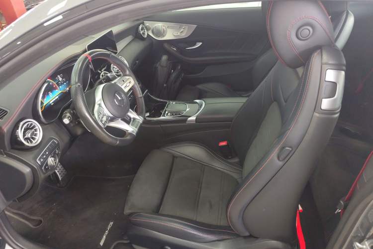 Used Mercedes-Benz C-Class AMG 2019 AMG C 43 4MATIC Coupe Left Front Seat