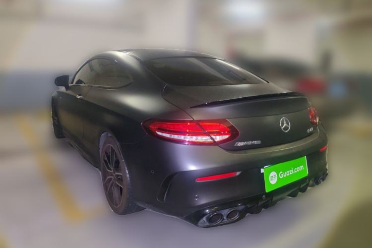 Used Mercedes-Benz C-Class AMG 2019 AMG C 43 4MATIC Coupe Rear Left 45 Deg