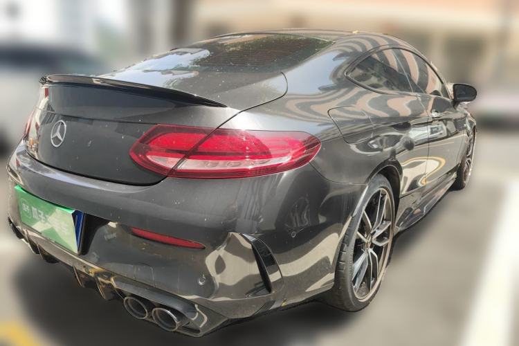 Used Mercedes-Benz C-Class AMG 2019 AMG C 43 4MATIC Coupe Rear Right 45 Deg