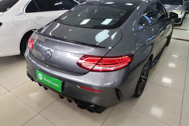 Used Mercedes-Benz C-Class AMG 2019 AMG C 43 4MATIC Coupe Rear Right 45 Deg