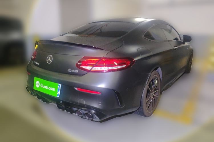 Used Mercedes-Benz C-Class AMG 2019 AMG C 43 4MATIC Coupe Rear Right 45 Deg