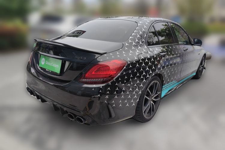Used Mercedes-Benz C-Class AMG 2019 AMG C 43 4MATIC Rear Right 45 Deg