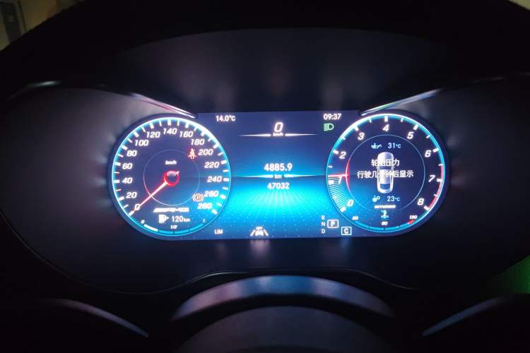 Used Mercedes-Benz C-Class AMG 2019 AMG C 43 4MATIC Coupe Instrument Cluster