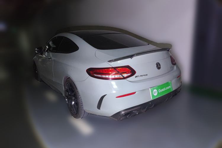 Used Mercedes-Benz C-Class AMG 2019 AMG C 43 4MATIC Coupe Rear Left 45 Deg