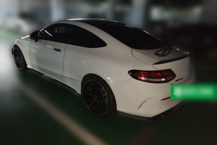 Used Mercedes-Benz C-Class AMG 2019 AMG C 43 4MATIC Coupe Rear Left 45 Deg