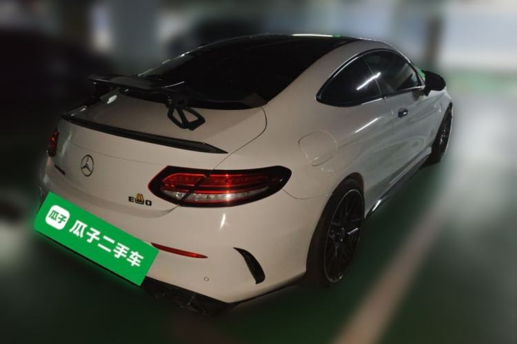 Used Mercedes-Benz C-Class AMG 2019 AMG C 43 4MATIC Coupe Rear Right 45 Deg