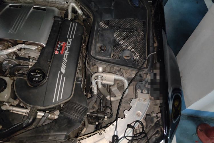Used Mercedes-Benz C-Class AMG 2019 AMG C 63 Coupe Engine Bay Left