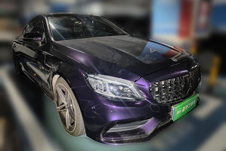 Used Mercedes-Benz C-Class AMG 2019 AMG C 63 Coupe Front Right 45 Deg