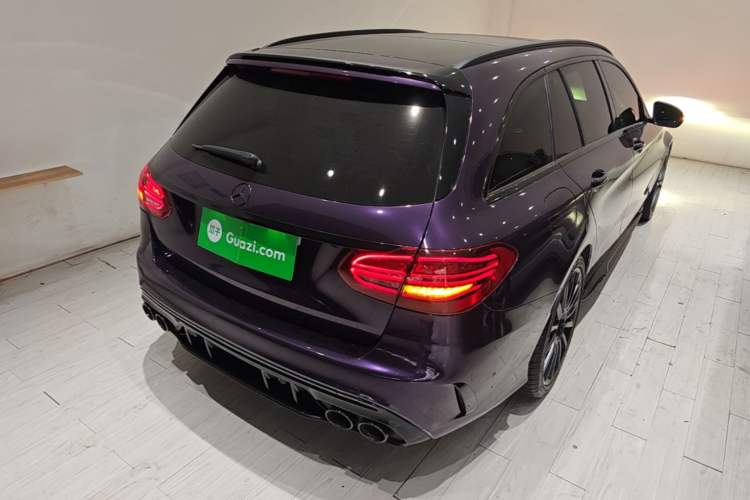 Used Mercedes-Benz C-Class AMG 2019 AMG C 43 4MATIC Estate Special Edition Rear Right 45 Deg