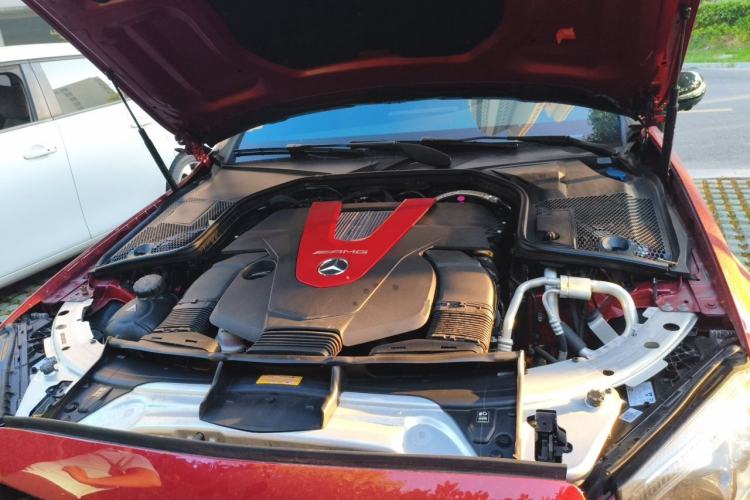 Used Mercedes-Benz C-Class AMG 2019 AMG C 43 4MATIC Coupe Engine Bay