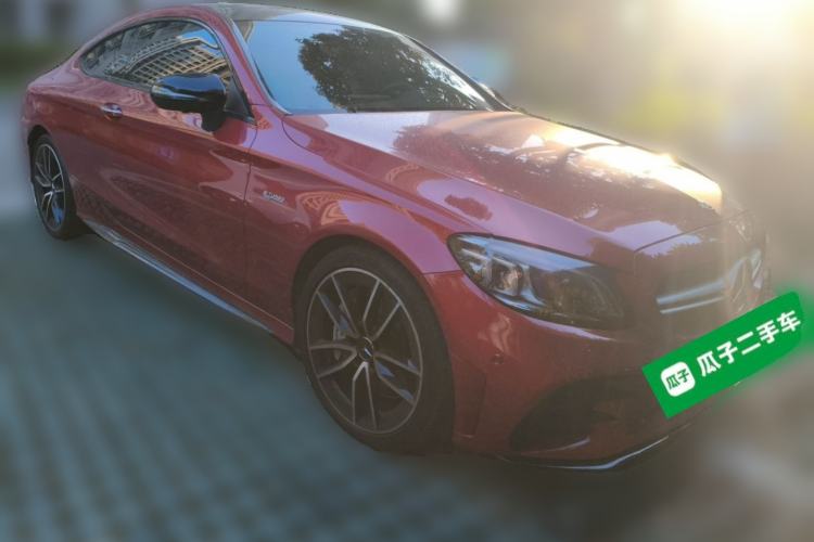 Used Mercedes-Benz C-Class AMG 2019 AMG C 43 4MATIC Coupe Front Right 45 Deg