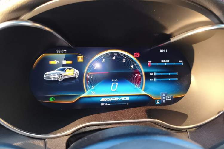 Used Mercedes-Benz C-Class AMG 2019 AMG C 43 4MATIC Coupe Instrument Cluster