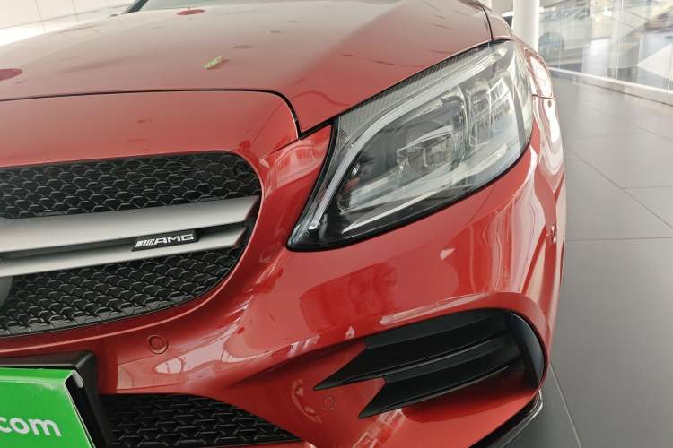 Used Mercedes-Benz C-Class AMG 2019 AMG C 43 4MATIC Coupe Left Front Headlight