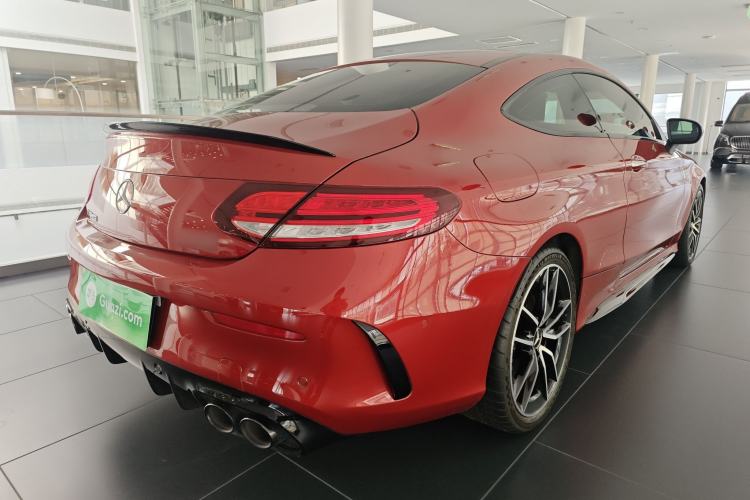 Used Mercedes-Benz C-Class AMG 2019 AMG C 43 4MATIC Coupe Rear Right 45 Deg