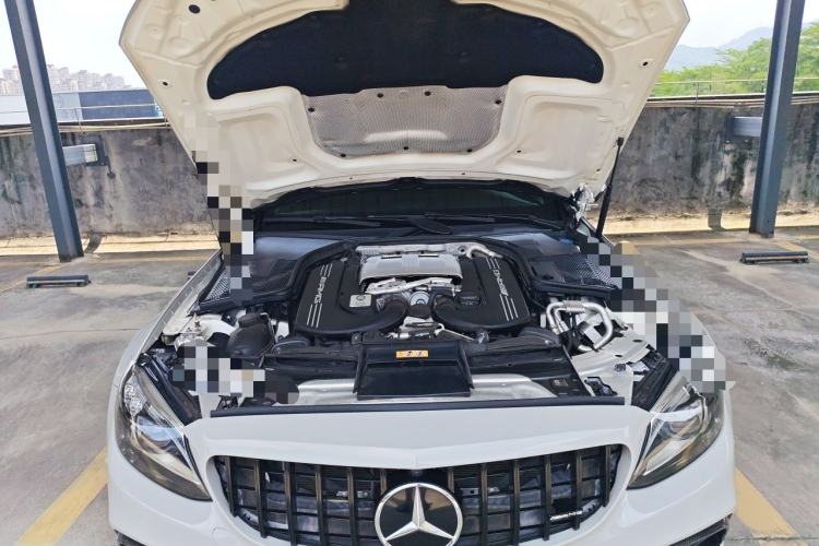 Used Mercedes-Benz C-Class AMG 2019 AMG C 63 Coupe Engine Bay