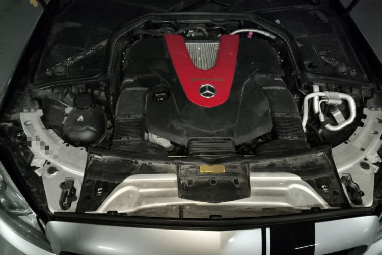 Used Mercedes-Benz C-Class AMG 2019 AMG C 43 4MATIC Coupe Engine Bay