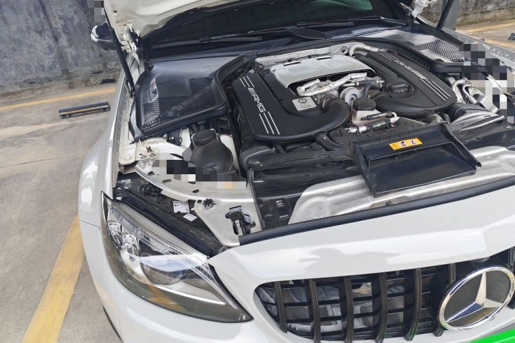 Used Mercedes-Benz C-Class AMG 2019 AMG C 63 Coupe Engine Bay Right