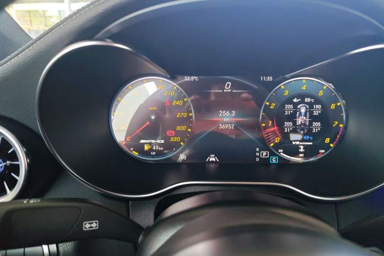 Used Mercedes-Benz C-Class AMG 2019 AMG C 63 Coupe Instrument Cluster