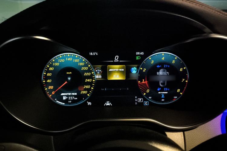 Used Mercedes-Benz C-Class AMG 2019 AMG C 43 4MATIC Coupe Instrument Cluster