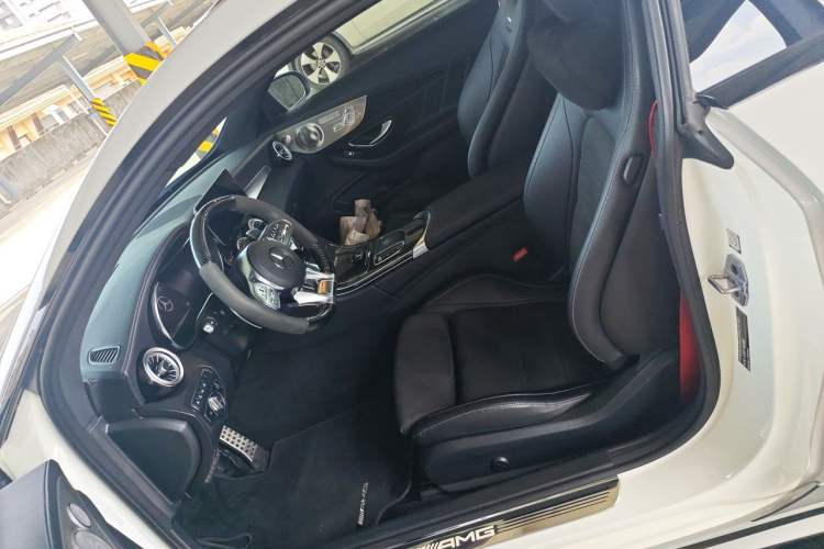 Used Mercedes-Benz C-Class AMG 2019 AMG C 63 Coupe Left Front Seat