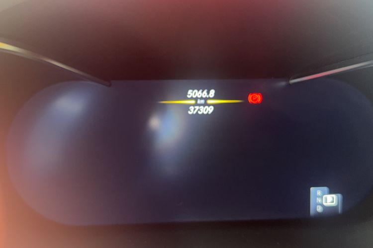 Used Mercedes-Benz C-Class AMG 2019 AMG C 63 Odometer Close Up
