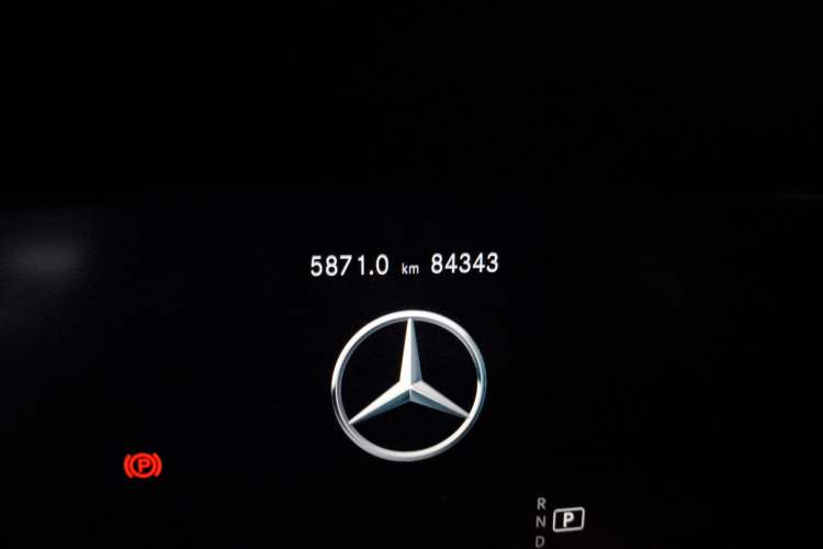 Used Mercedes-Benz C-Class AMG 2019 AMG C 43 4MATIC Coupe Odometer Close Up