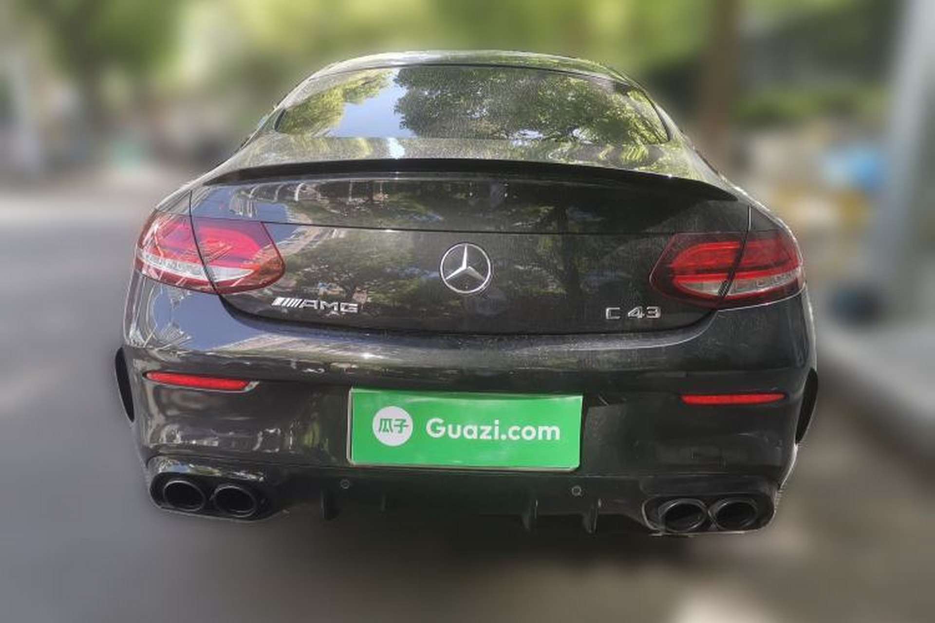 Used Mercedes-Benz C-Class AMG 2019 AMG C 43 4MATIC Coupe Rear