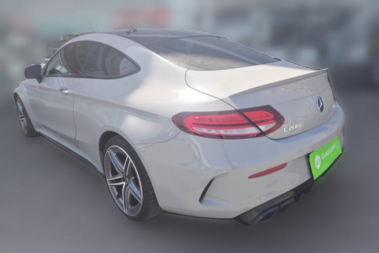 Used Mercedes-Benz C-Class AMG 2019 AMG C 63 Coupe Rear Left 45 Deg