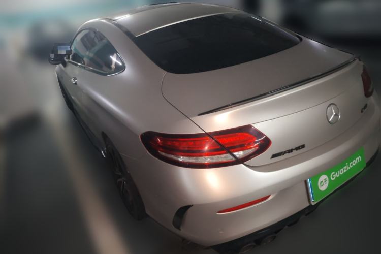 Used Mercedes-Benz C-Class AMG 2019 AMG C 43 4MATIC Coupe Rear Left 45 Deg