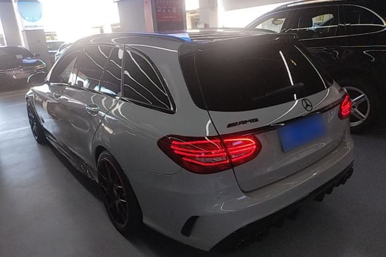 Used Mercedes-Benz C-Class AMG 2019 AMG C 43 4MATIC Estate Special Edition Rear Left 45 Deg