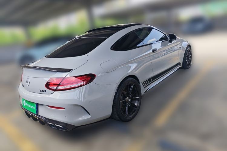 Used Mercedes-Benz C-Class AMG 2019 AMG C 63 Coupe Rear Right 45 Deg