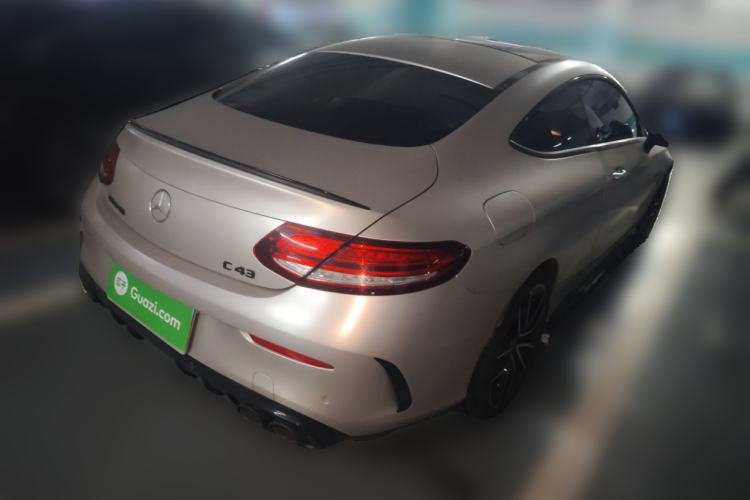 Used Mercedes-Benz C-Class AMG 2019 AMG C 43 4MATIC Coupe Rear Right 45 Deg