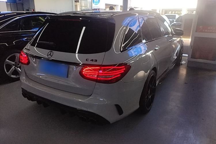 Used Mercedes-Benz C-Class AMG 2019 AMG C 43 4MATIC Estate Special Edition Rear Right 45 Deg
